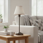 Afbeelding laden in galerijweergave, Bronzuno Textuurstof Bureaulamp – Moderne Metalen Voetverlichting voor Kantoren of Lounges