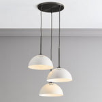 Load image into Gallery viewer, Parvion Modern Adjustable 3-Head Sculptural Metal Pendant Light
