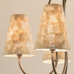 Cargar imagen en el visor de la Galería, Micahell Modern Shell Pendant Light – Sculptural Multi-Head Chandelier for Living Room
