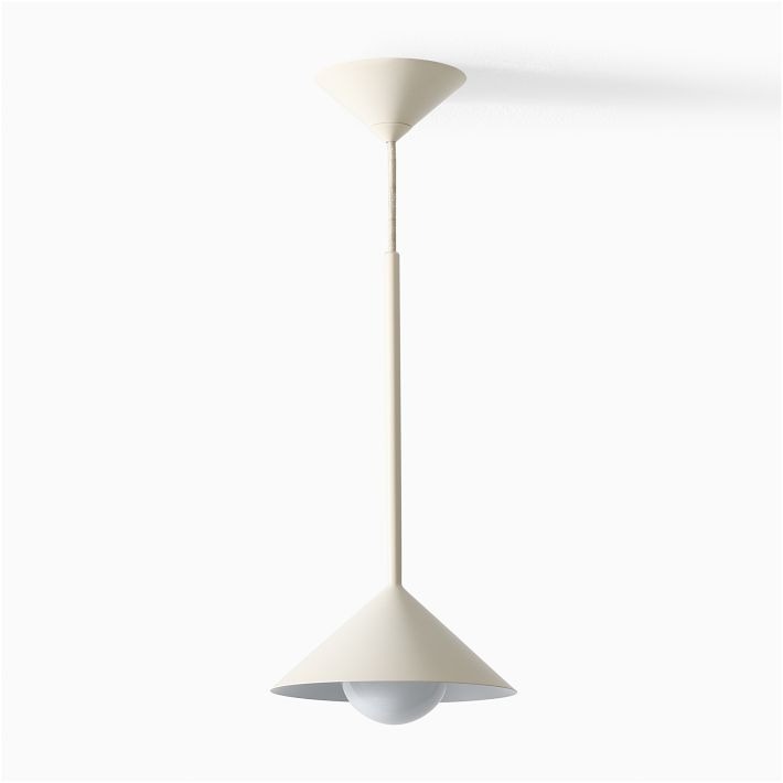 Brivana Adjustable Pendant – Cone Shade Light for Kitchen or Dining