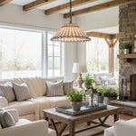 Load image into Gallery viewer, TF Allanton Art Deco Pendant Lamp - Elegant Glass Ceiling Light for Living Elegant Dining Room