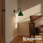 Afbeelding laden in galerijweergave, Penia Moderne Klassieke Industriële Afgeschuinde Wandlamp