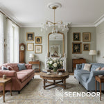 Load image into Gallery viewer, Selvion Curved-Arm Globe – Modern Chandelier for Dining &amp; Living
