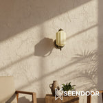 Load image into Gallery viewer, Eloise Brass Wall Sconce – Elegant Milk Glass Vintage Lighting
