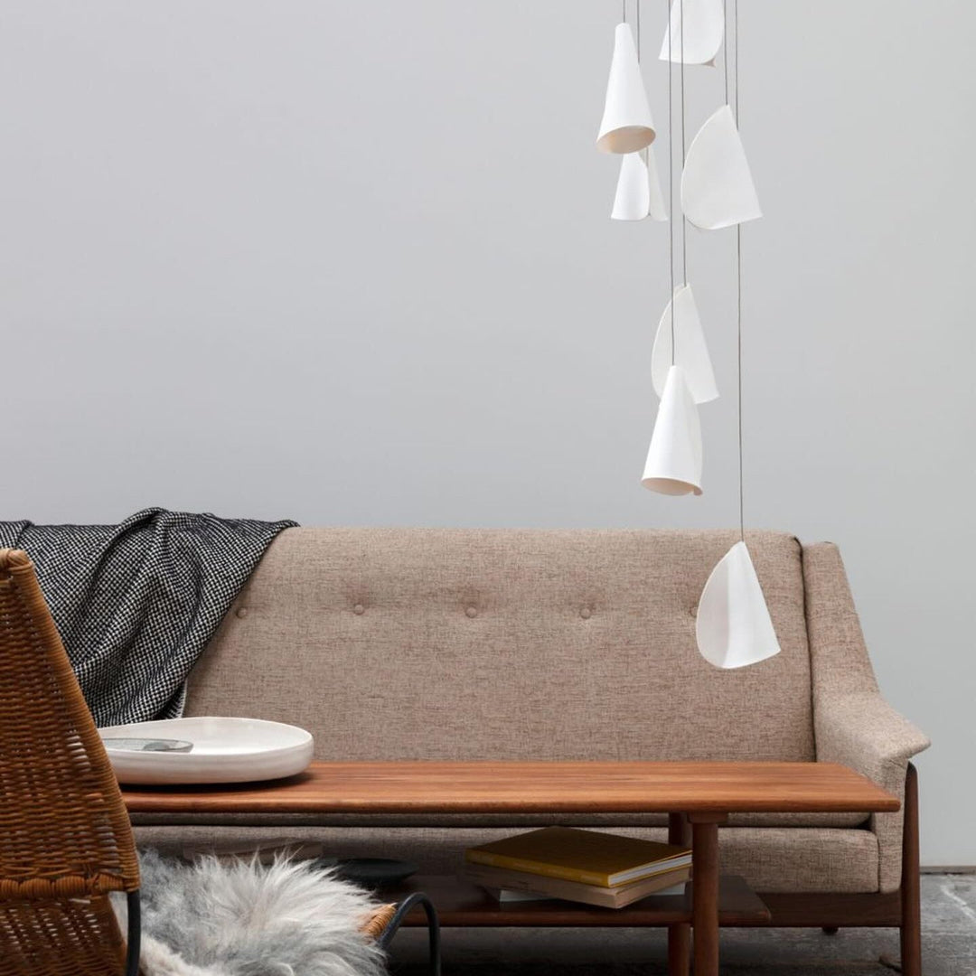 Lampada a sospensione scandinava Boki in porcellana