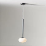 Load image into Gallery viewer, Rolvona Globe Pendant Light - Modern Oval Shade Hanging Lamp
