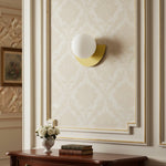 Afbeelding laden in galerijweergave, Luminous Macaron kleurrijke bol wandlamp – Scandinavisch ontwerp glazen lamp voor thuis of kantoor N14