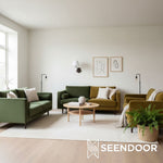 Load image into Gallery viewer, Luvora Vertical Drum Contemporary Wall Light for Living Room &amp; Hallway
