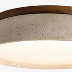 Afbeelding laden in galerijweergave, Moderne Scandinavische Travertijn Plafondlamp