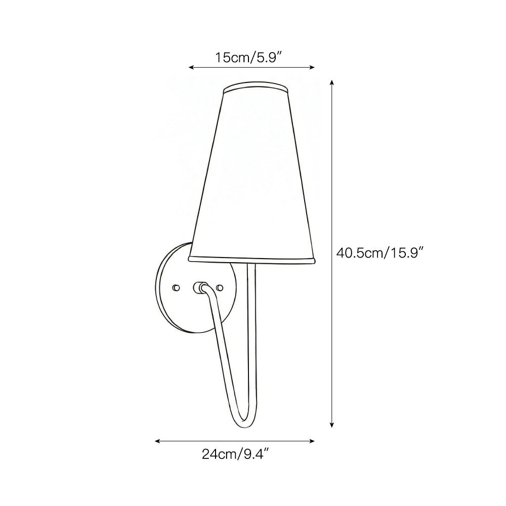 Scoop Wandleuchte