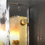 Afbeelding laden in galerijweergave, Lumiridge Moderne Wandlamp – Minimalistisch Ontwerp Metaal-Glas Armatuur voor Woonkamer