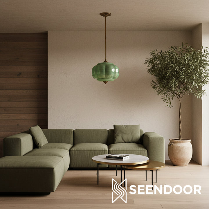 Eloise Vintage Glass Chandelier - Milk Glass Home Accent