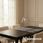 Afbeelding laden in galerijweergave, Breccan Moderne glazen kegel hanglamp