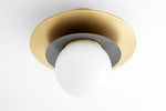 Load image into Gallery viewer, Artivo Layered Modern Brass Ceiling Light - Stylish Home Decor
