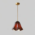 Load image into Gallery viewer, Bellina Artistic Glass Pendant Light - Modern Bloom Inspired Hanging Ceiling Lamp

