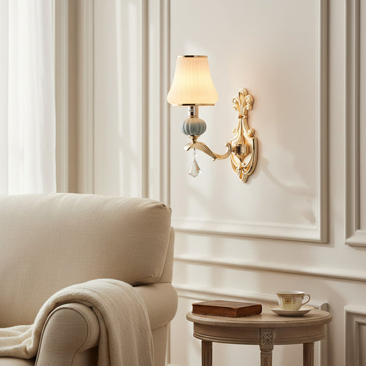 Lámpara de Pared Artística Minimalista Sylvion – Aplique Escultórico para Dormitorio y Restaurante