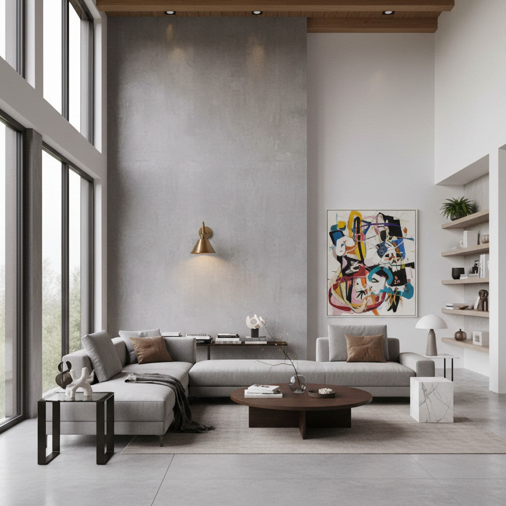 Narix Afgeronde Metalen Wandkandelaar - Strak Industrieel Ontwerp in Hedendaagse Stijl voor Slaapkamer en Lounge