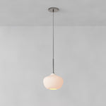 Load image into Gallery viewer, Rivrona Ribbed Pendant – Modern Ribbed Glass Light with Metal Finish
