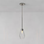Load image into Gallery viewer, Merin Transparent Glass Sculpture Geometric Chandelier
