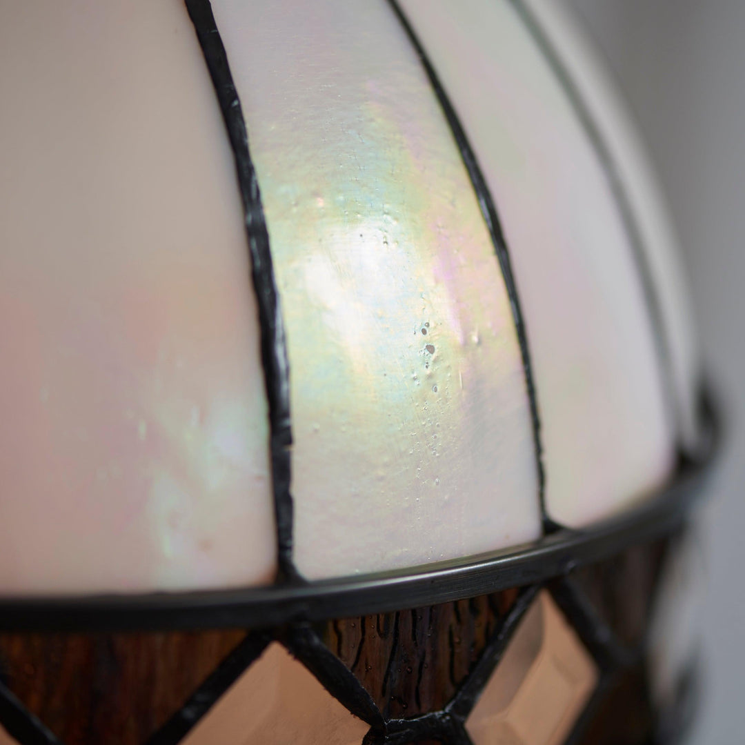 TF Fargo Tiffany-stijl Globe-hanglamp – met de hand vervaardigde kunstglazen bolverlichting voor keukeneiland