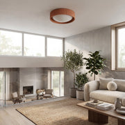 Acrion Modern Round Acrylic LED Ceiling Light - Minimalist Flush Mount for Living Space