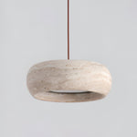 Load image into Gallery viewer, Wabi Sabi Style Travertine Stone Pendant Light