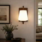 Cargar imagen en el visor de la Galería, Classic Minimalist Frosted Glass Wall Sconce