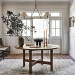 Load image into Gallery viewer, Diora Pendant Light -  Modern Metal Fixture with Linen Shades

