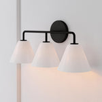 Load image into Gallery viewer, Conica Cone Wall Sconce - 1, 2, 3-Light Modern Glass Lighting
