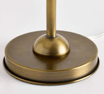 Load image into Gallery viewer, Luvora Brass Table Lamp - Textured Pleated Shade Light in Farmhouse Style
