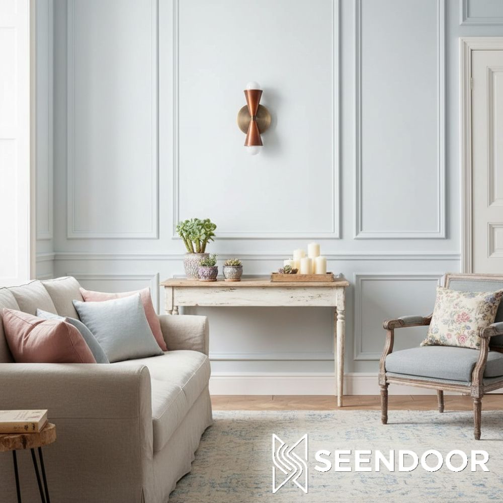 Pyralis Elongated Shade Contemporary Wall Lamp for Hall Space & Gallery