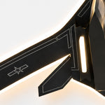 Cargar imagen en el visor de la Galería, Jet fighter LED ceiling light