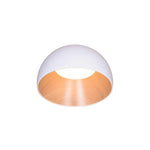 Charger l'image dans la visionneuse de la galerie, Lampe Plafonnier Duo – Luminaire Moderne en Bois Grain et Métal à Montage Affleurant pour Salon et Chambre