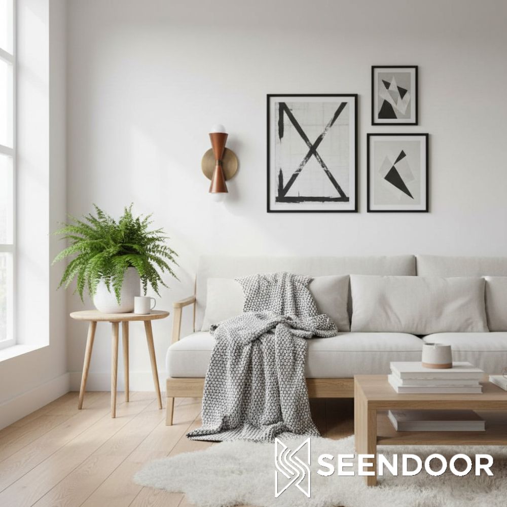 Pyralis Elongated Shade Contemporary Wall Lamp for Hall Space & Gallery