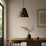 Load image into Gallery viewer, Hand-Hammered Brass Pendant Light for Dining Rooms
