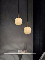 Bild in die Galerieansicht laden, Lilin Alabaster-Pendelleuchte