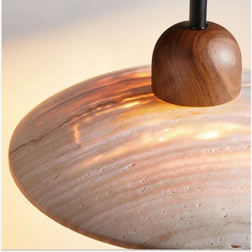 Discra Minimalistische Sculpturale Cirkelvormige Wandlamp — Natuurlijke Stijl Wandarmatuur voor Hal en Slaapkamer U18