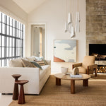Load image into Gallery viewer, Orovia Ceramic Shade Chandelier – Iron Pendant Adjustable Height Design
