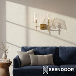 Load image into Gallery viewer, Derlina Minimalist Modern Wall Sconce for Hallway, Vanity &amp; Bathroom