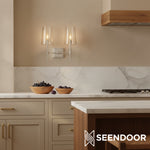 Load image into Gallery viewer, Derlina Minimalist Modern Wall Sconce for Hallway, Vanity &amp; Bathroom