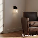 Load image into Gallery viewer, Derlina Classic Multi-head Glass Shade Wall Lamp for Bathroom &amp; Bedroom