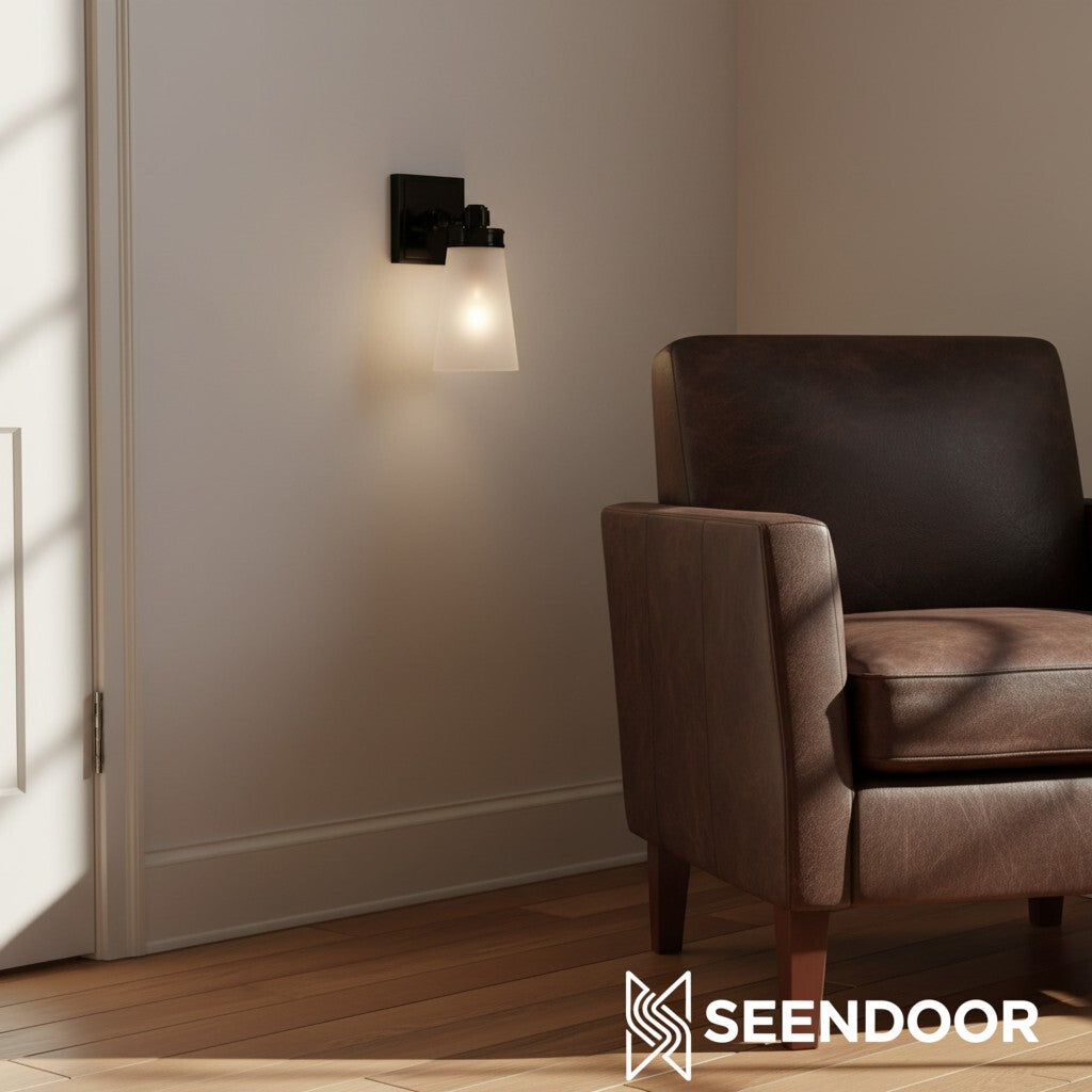 Derlina Classic Multi-head Glass Shade Wall Lamp for Bathroom & Bedroom