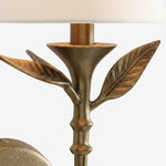 Load image into Gallery viewer, Celia Rustic Botanical Forged Iron Wall Sconce