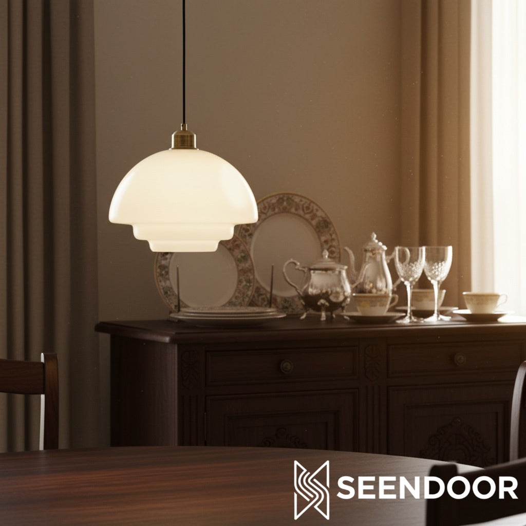 Daphne Moderne Minimalistische Melkglas Hanglamp