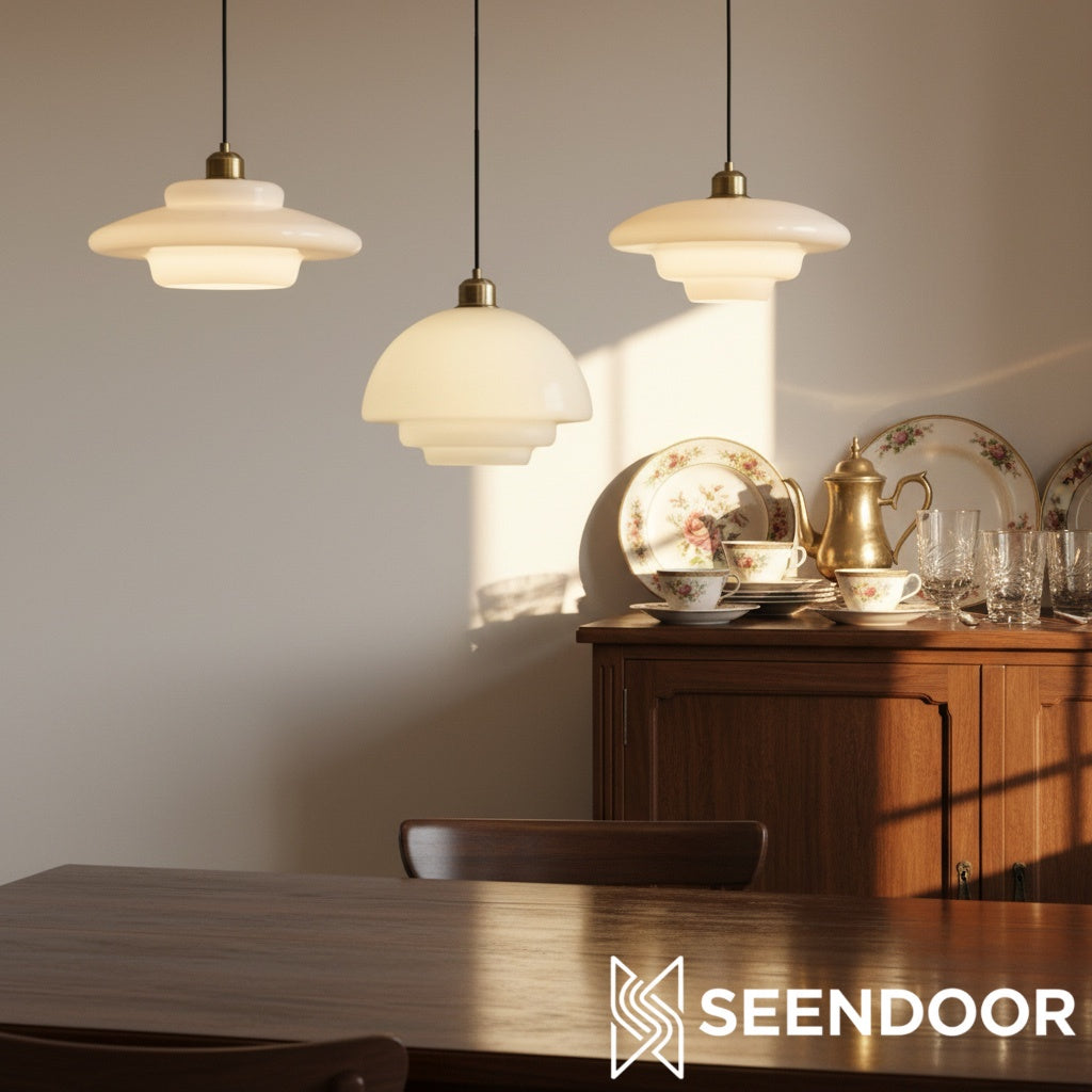 Daphne Moderne Minimalistische Melkglas Hanglamp