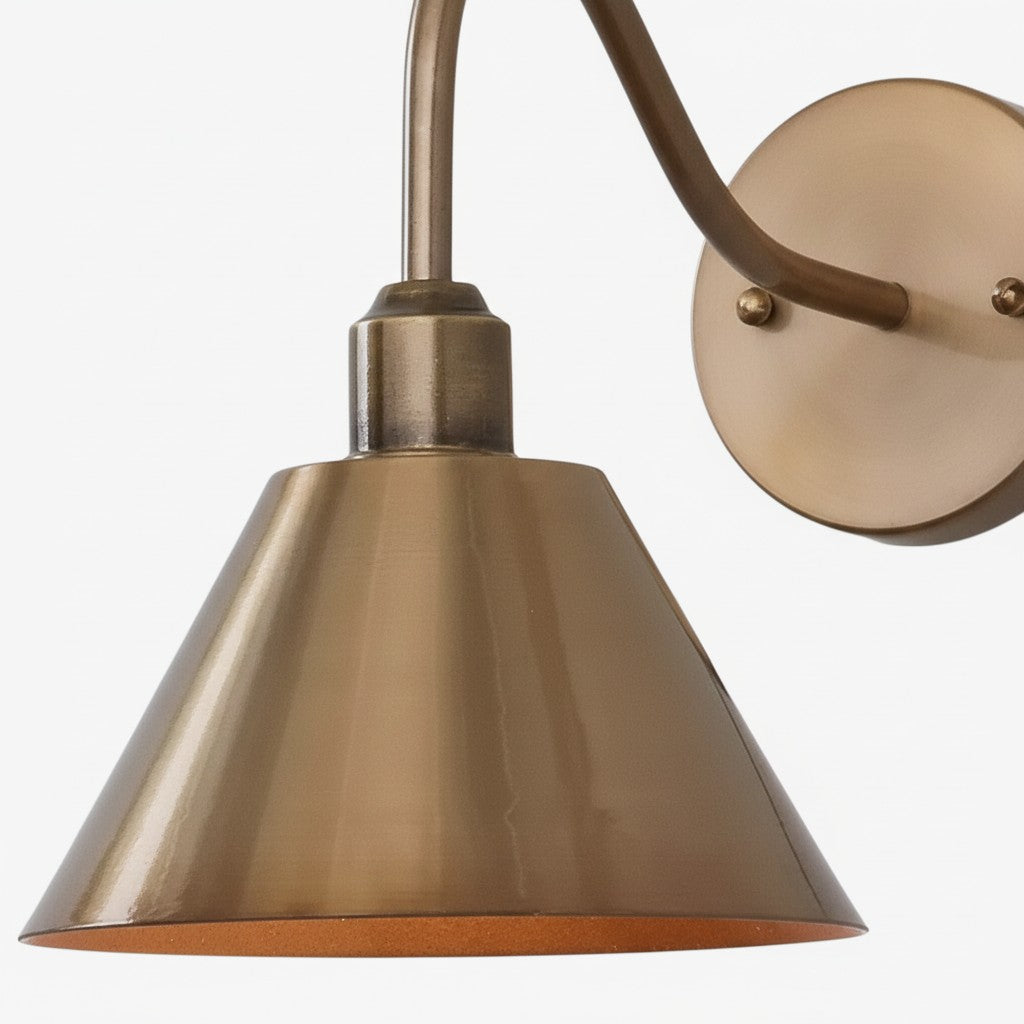 Penia Moderne Klassieke Industriële Afgeschuinde Wandlamp