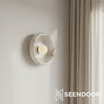 Afbeelding laden in galerijweergave, Alastor Retro Ronde Kom Kap Wandlamp