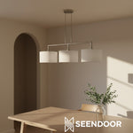 Afbeelding laden in galerijweergave, Maureen lineaire hanglamp