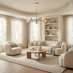 Afbeelding laden in galerijweergave, Serion Kristallen Glazen Hanglamp Moderne Kroonluchter – Hospitality &amp; Residentiële Statement Verlichting