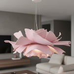 Cargar imagen en el visor de la Galería, Lámpara Colgante Blossenari con Diseño de Flor Nórdica – Lámpara Colgante Lotus para Sala de Estar N34